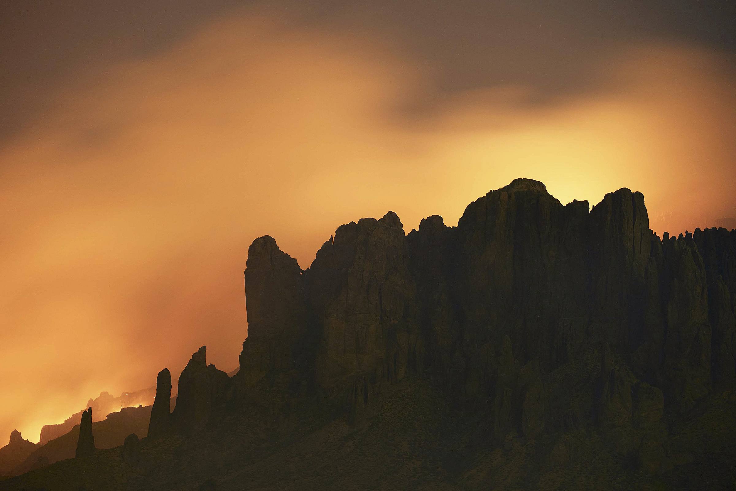 arizona landscape photography, Superstition Mountains photos, arizona photographer, Superstition Fire